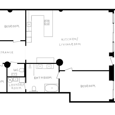 Διαμέρισμα High End 2br - Balcony - Harbour View *